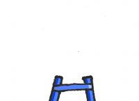 画梯子的简笔画、画梯子的简笔画大全