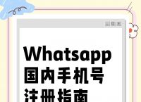 中国whatsapp怎么用、在中国怎样用whatsapp