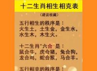 什么生肖与虎相克、什么生肖与虎相克相冲