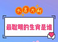 什么生肖最聪明最活泼、什么生肖最聪明最活泼的