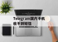 包含Telegram国内手机收不到短信的词条