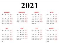 日历2021日历[日历2021日历表黄道吉日万年历9月]