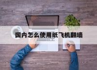 国内怎么使用纸飞机翻墙的简单介绍