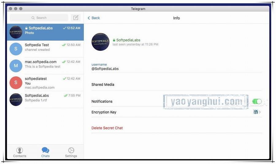 telegram像微信一样的简单介绍