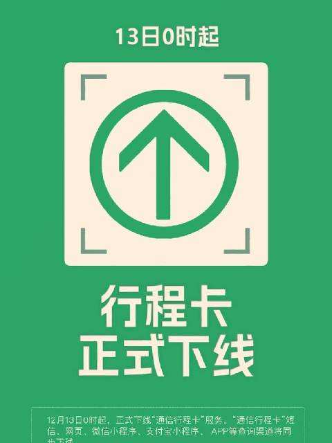 [通信行程卡将下线]通信行程卡会出错吗