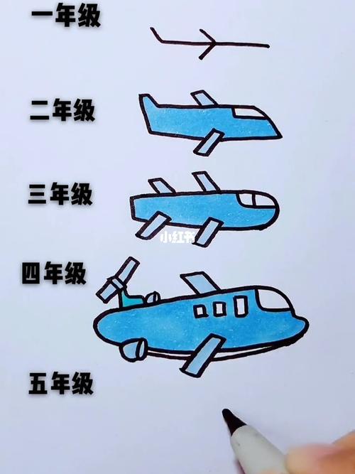 [飞机简笔画]飞机简笔画怎么画