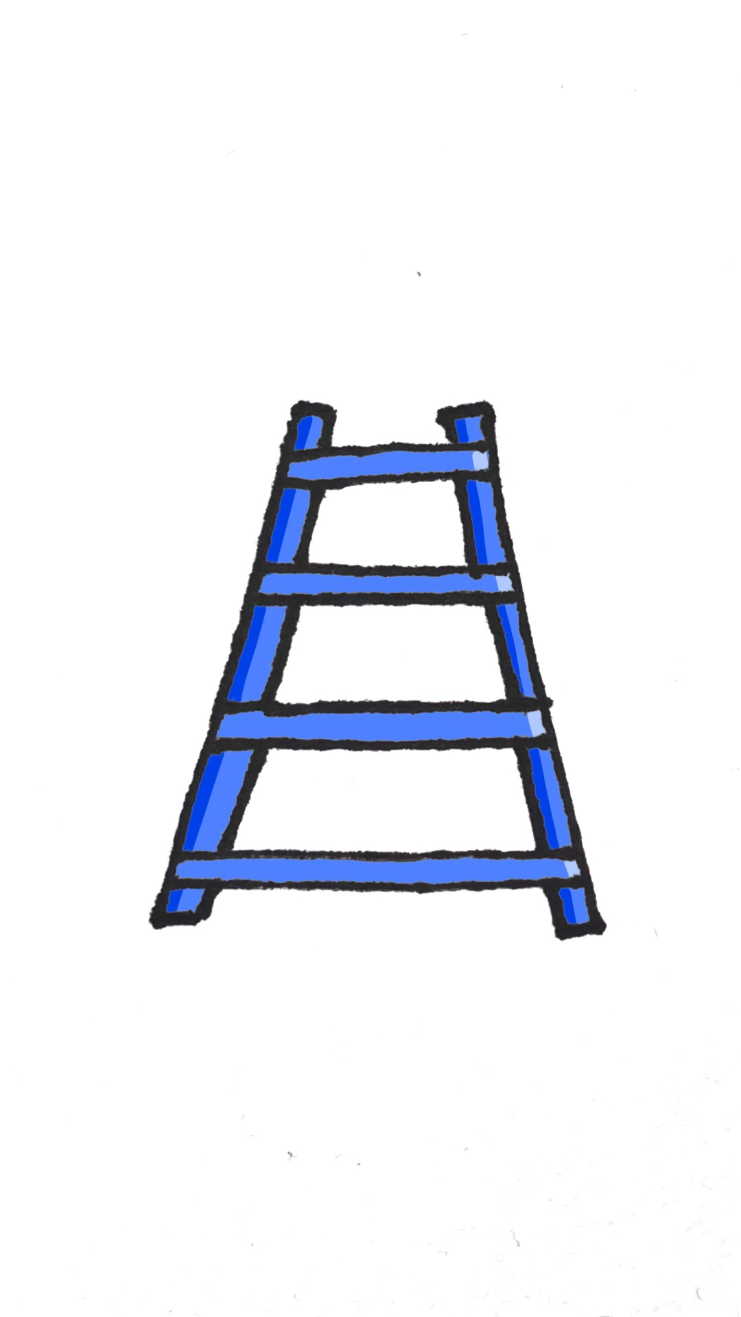 画梯子的简笔画、画梯子的简笔画大全