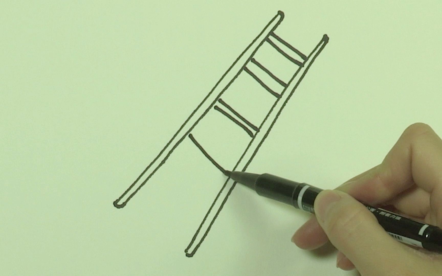 梯子图片简笔画、梯子图片简笔画大全