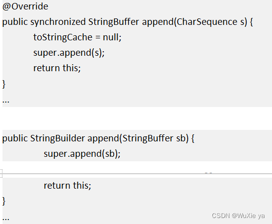 stringbuffer使用、stringbuffer的方法